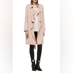 NWT All Saints Bexley Mac Trench Coat
